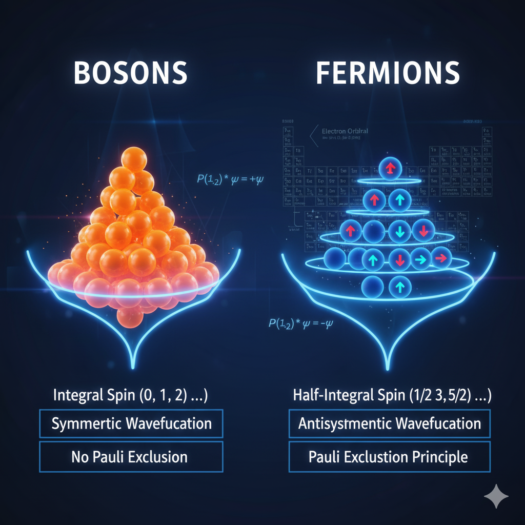 Ilustrasi Teorema Spin-Statistik